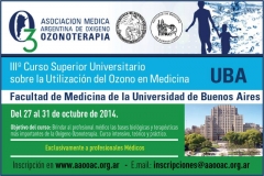 IIIº Curso Superior Universitario sobre la Utilización del Ozono en Medicina